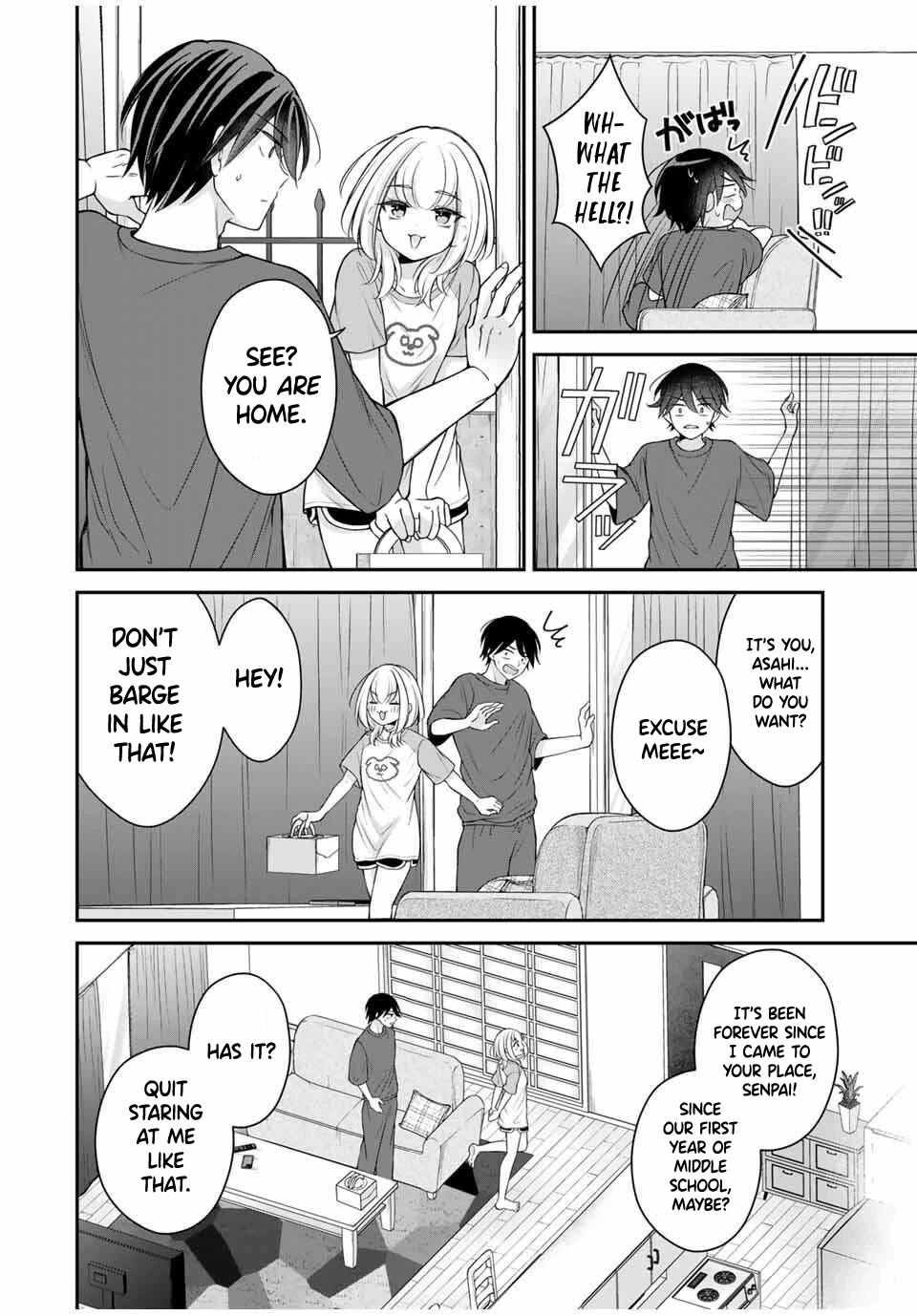 I Want to Teach that Cheeky Asahi-chan a Lesson Chapter 15 page 3 - Chapter 15: Since I'm an Adult