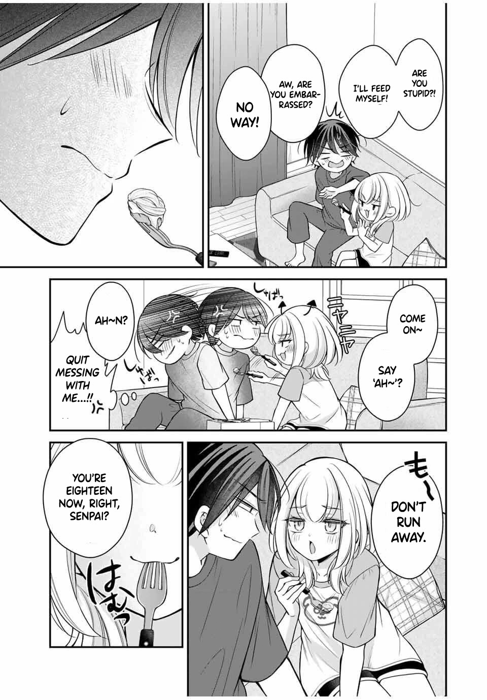 I Want to Teach that Cheeky Asahi-chan a Lesson Chapter 15 page 8 - Chapter 15: Since I'm an Adult