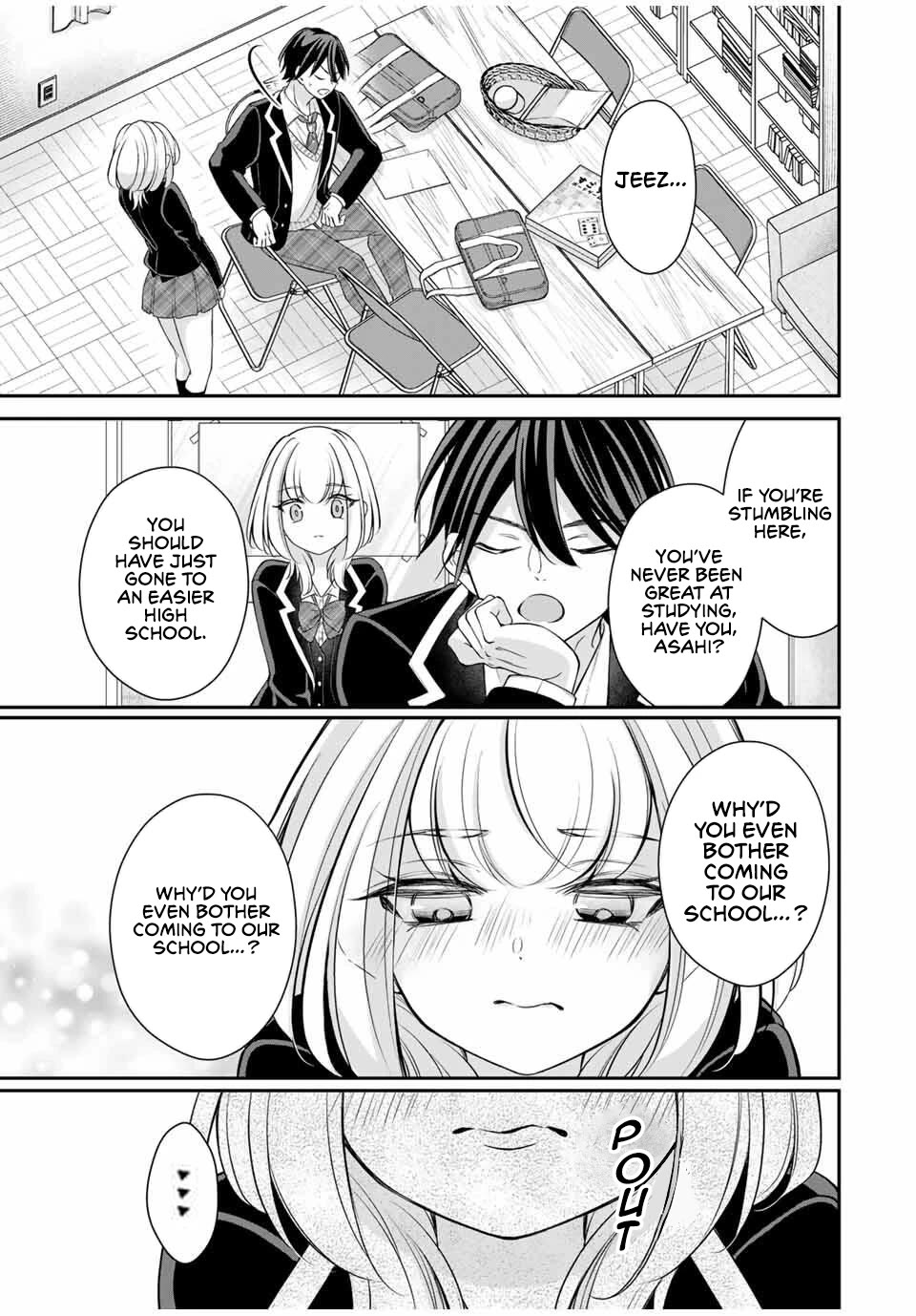 I Want to Teach that Cheeky Asahi-chan a Lesson Chapter 2 page 11 - Chapter 2: Senpai, You Idiot