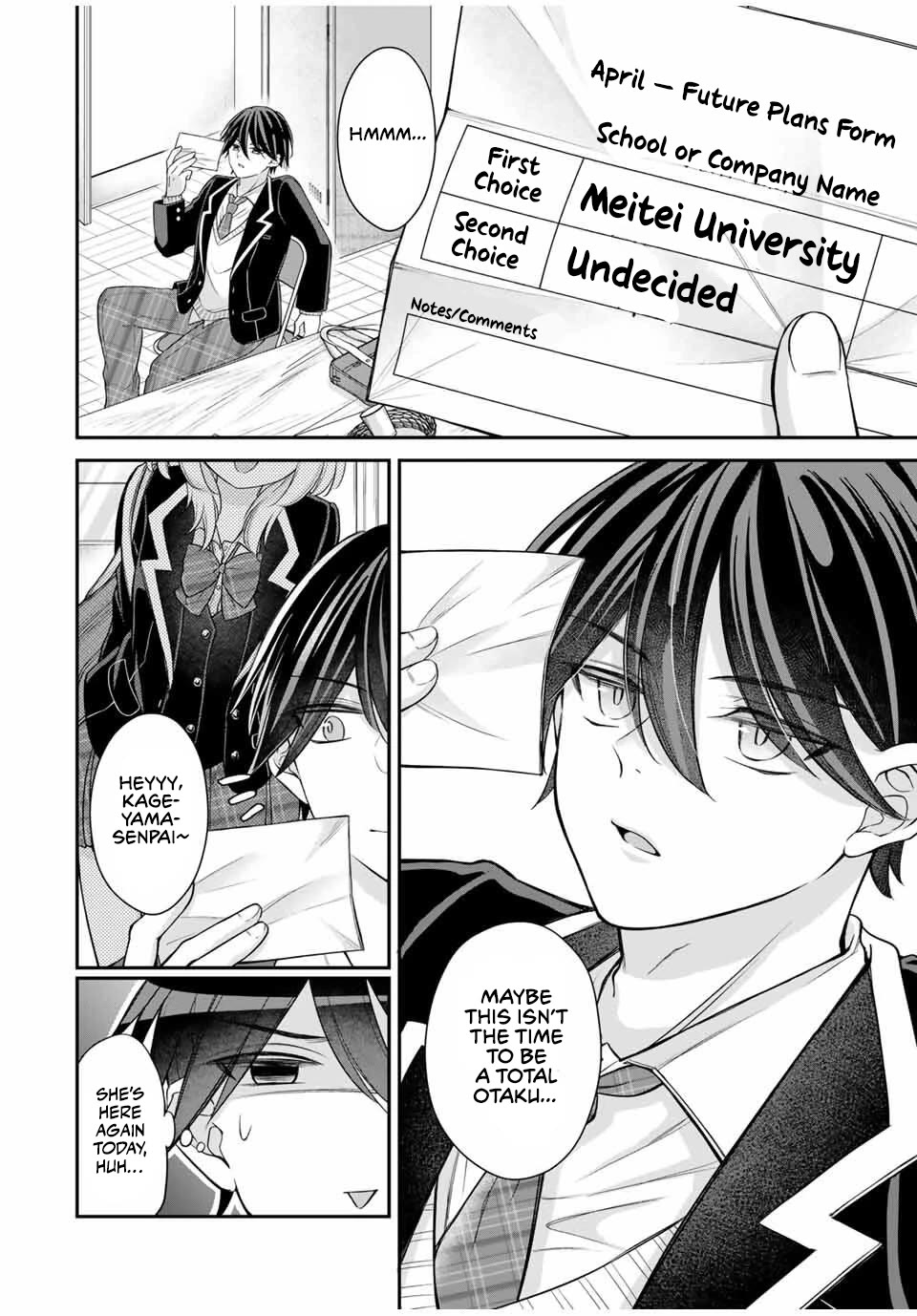 I Want to Teach that Cheeky Asahi-chan a Lesson Chapter 2 page 2 - Chapter 2: Senpai, You Idiot