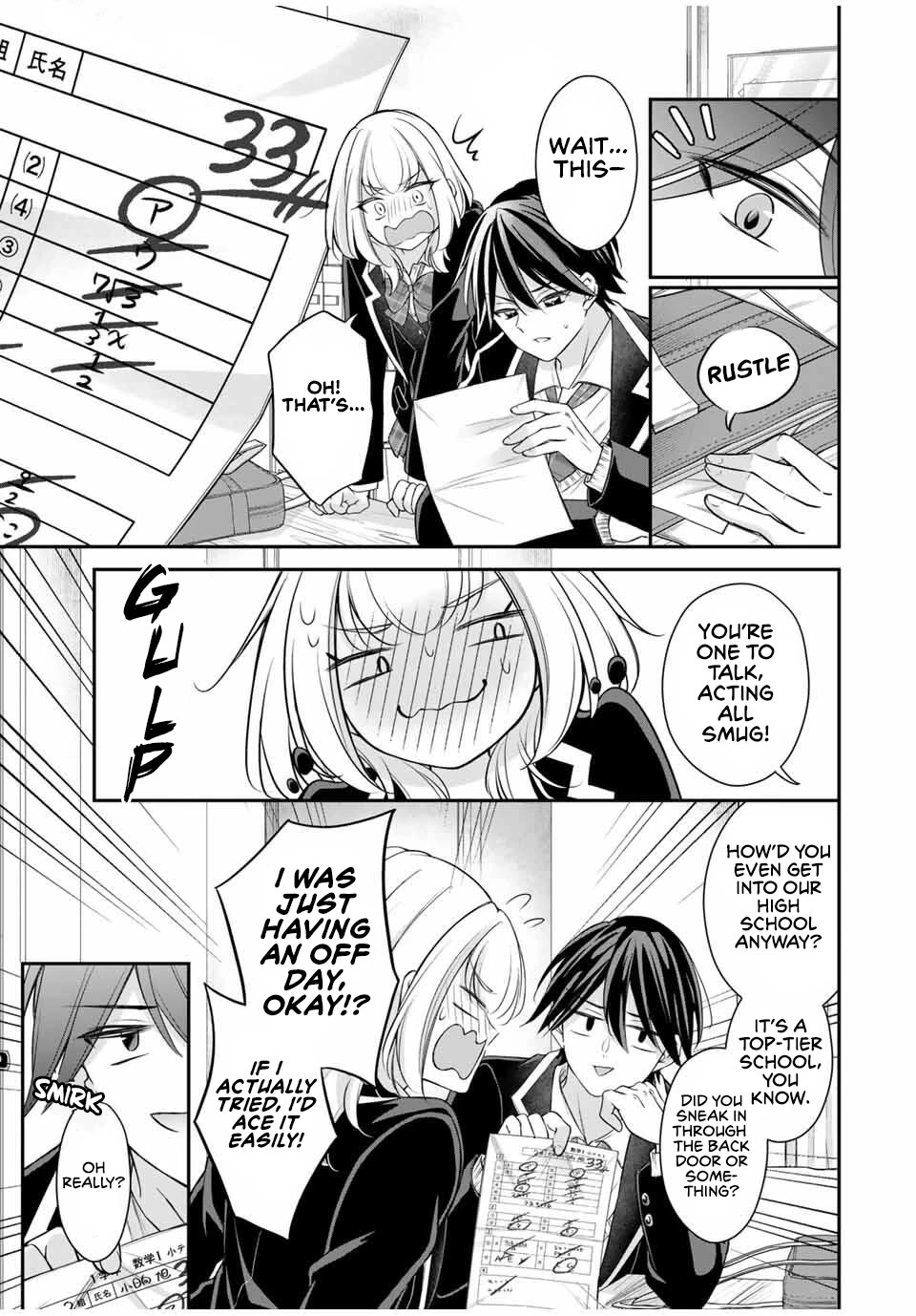 I Want to Teach that Cheeky Asahi-chan a Lesson Chapter 2 page 7 - Chapter 2: Senpai, You Idiot