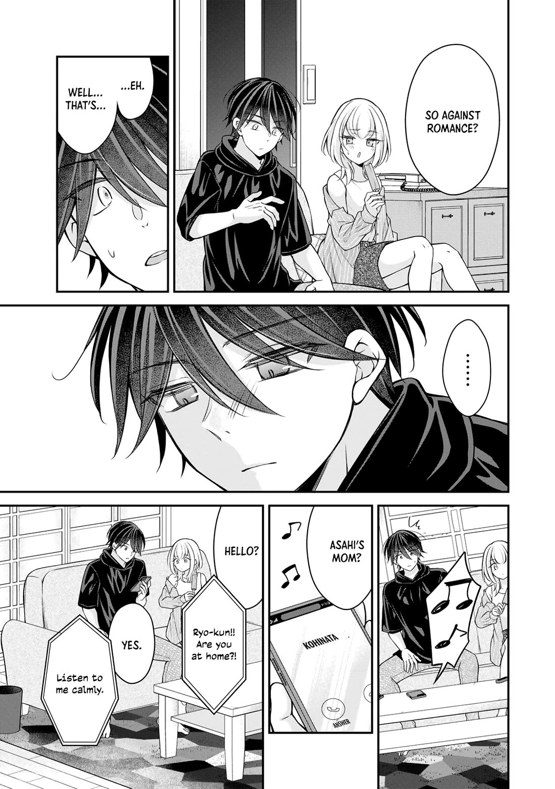 I Want to Teach that Cheeky Asahi-chan a Lesson Chapter 23 page 4 - Chapter 23: Together Forever