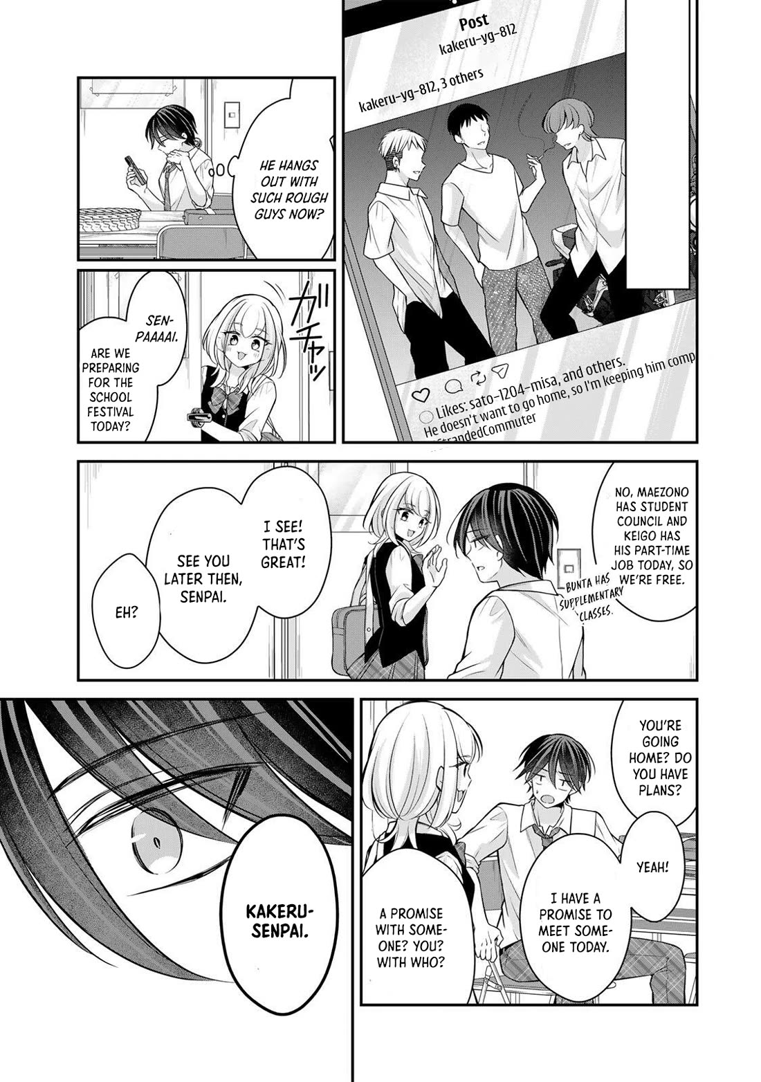 I Want to Teach that Cheeky Asahi-chan a Lesson Chapter 24 page 10 - Chapter 24: School Festival