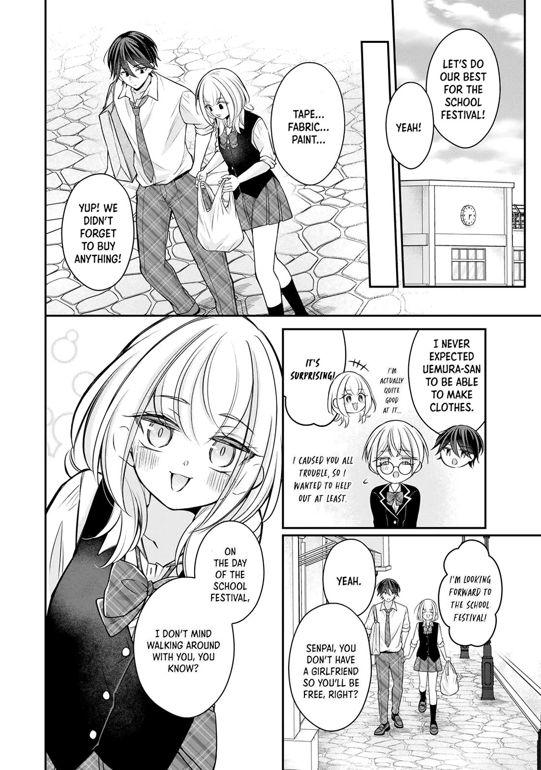 I Want to Teach that Cheeky Asahi-chan a Lesson Chapter 24 page 3 - Chapter 24: School Festival