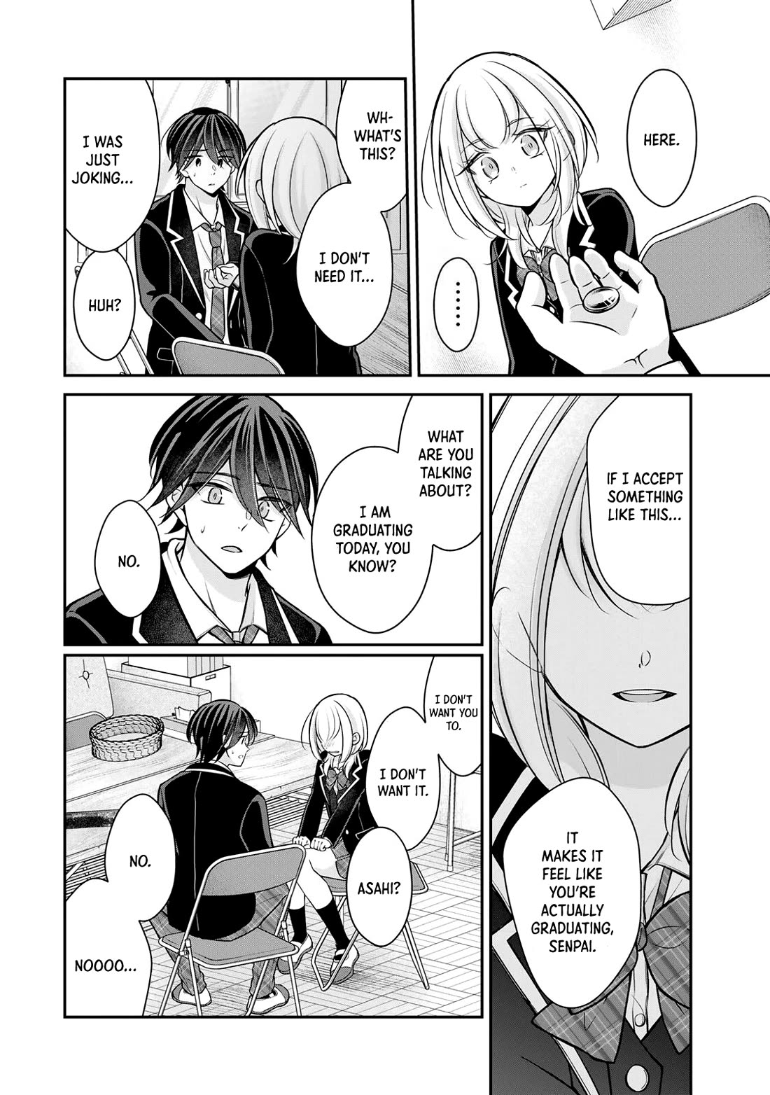 I Want to Teach that Cheeky Asahi-chan a Lesson Chapter 28 page 11 - Chapter 28: The One Who Was Made To Understand Was [END]
