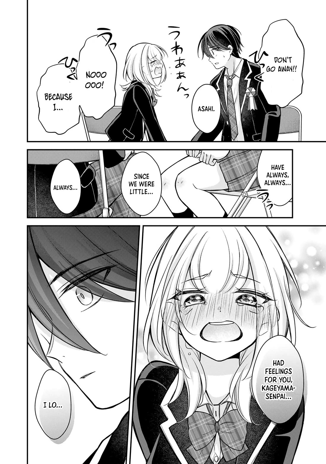 I Want to Teach that Cheeky Asahi-chan a Lesson Chapter 28 page 13 - Chapter 28: The One Who Was Made To Understand Was [END]