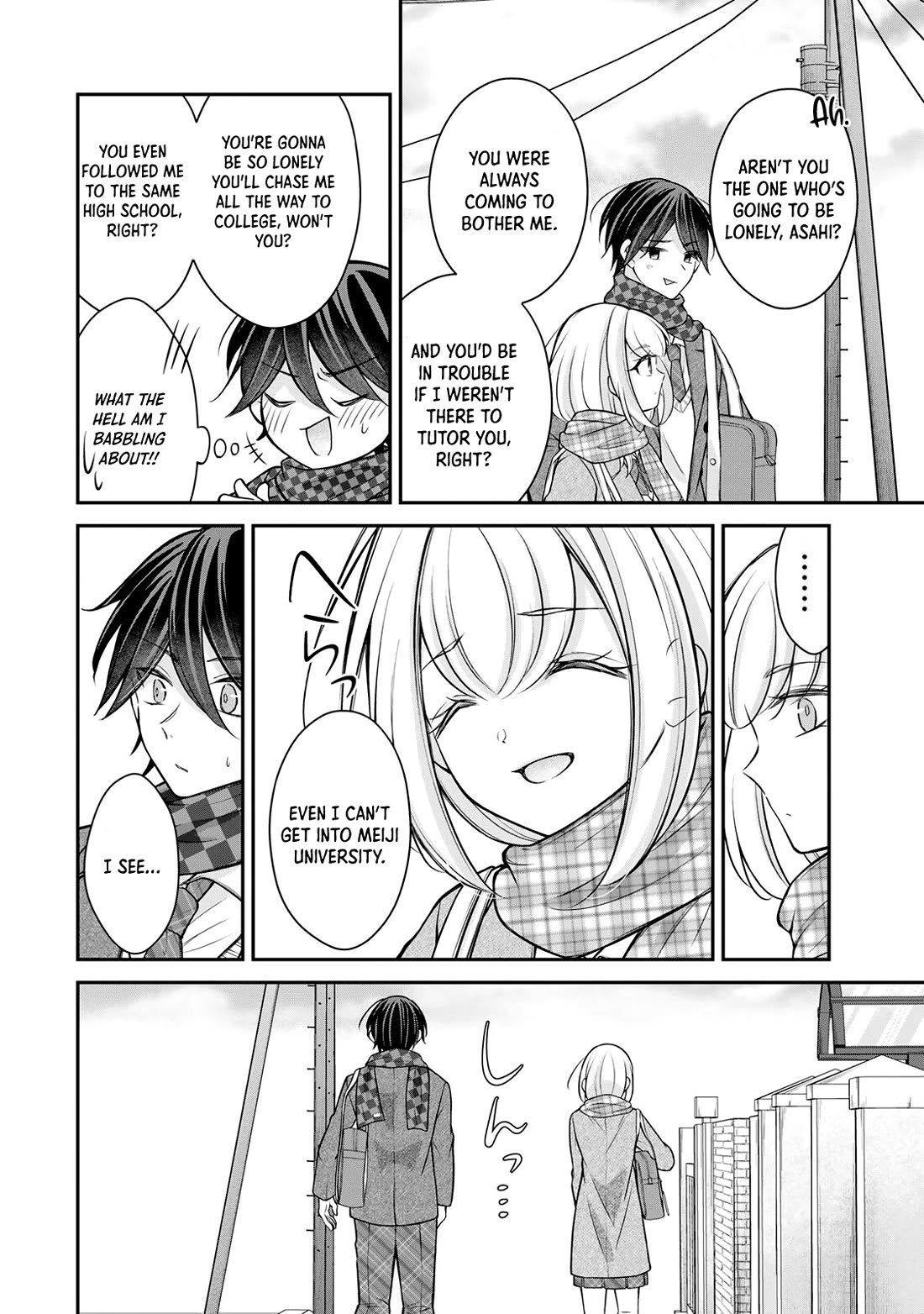 I Want to Teach that Cheeky Asahi-chan a Lesson Chapter 28 page 3 - Chapter 28: The One Who Was Made To Understand Was [END]