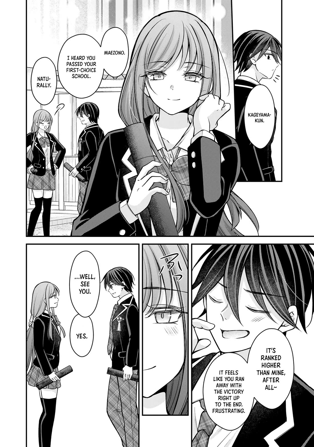 I Want to Teach that Cheeky Asahi-chan a Lesson Chapter 28 page 7 - Chapter 28: The One Who Was Made To Understand Was [END]