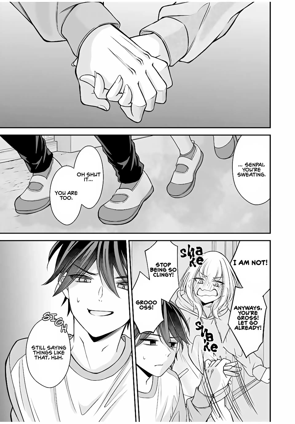 I Want to Teach that Cheeky Asahi-chan a Lesson Chapter 7 page 11 - Chapter 7: I can hold your hand for you, you know?