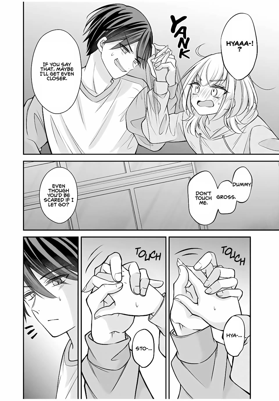 I Want to Teach that Cheeky Asahi-chan a Lesson Chapter 7 page 12 - Chapter 7: I can hold your hand for you, you know?