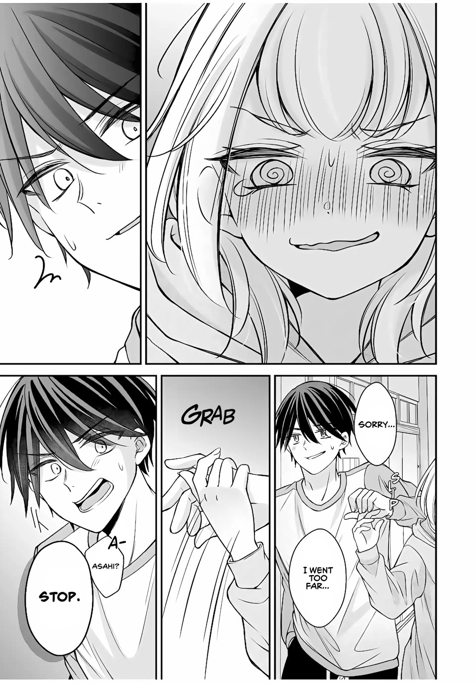 I Want to Teach that Cheeky Asahi-chan a Lesson Chapter 7 page 13 - Chapter 7: I can hold your hand for you, you know?