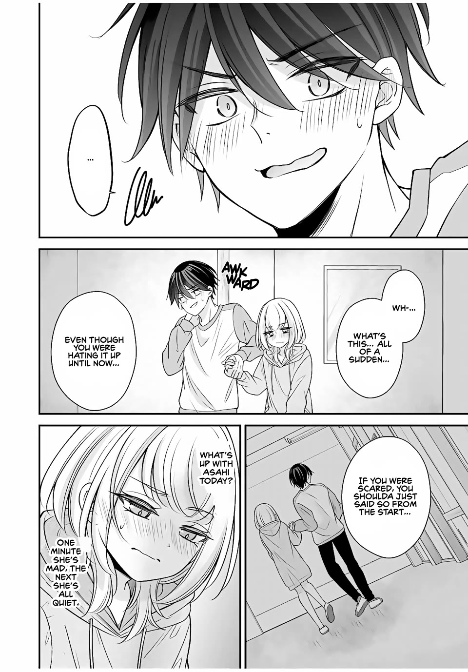 I Want to Teach that Cheeky Asahi-chan a Lesson Chapter 7 page 16 - Chapter 7: I can hold your hand for you, you know?