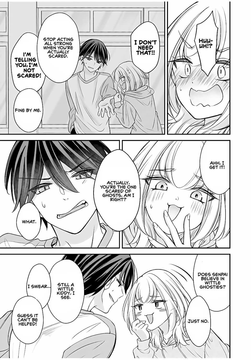 I Want to Teach that Cheeky Asahi-chan a Lesson Chapter 7 page 3 - Chapter 7: I can hold your hand for you, you know?
