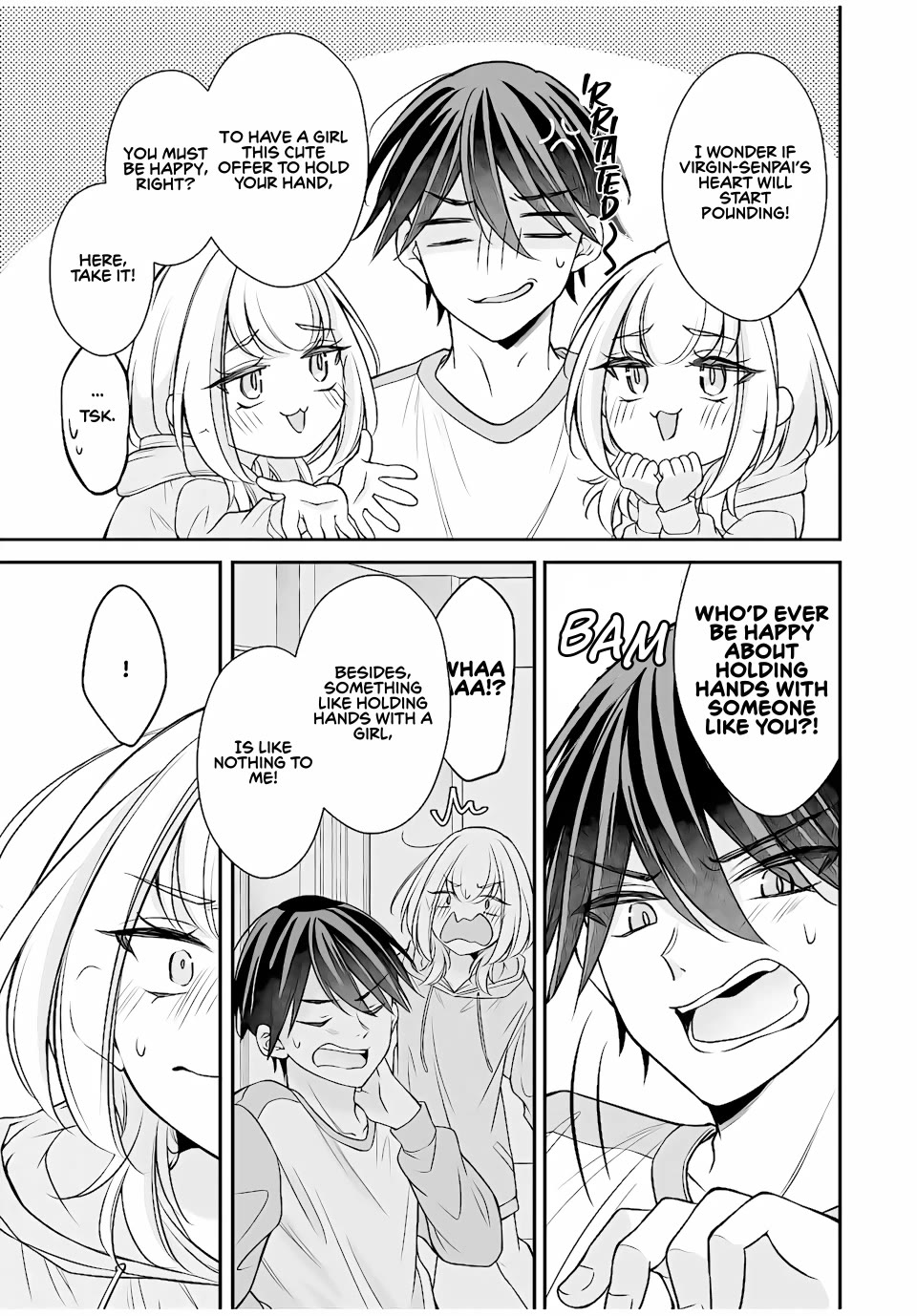 I Want to Teach that Cheeky Asahi-chan a Lesson Chapter 7 page 5 - Chapter 7: I can hold your hand for you, you know?