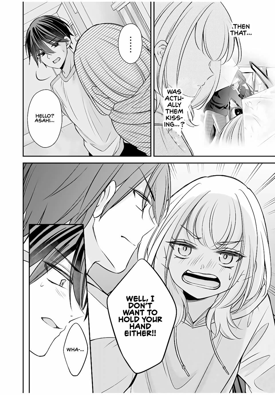 I Want to Teach that Cheeky Asahi-chan a Lesson Chapter 7 page 6 - Chapter 7: I can hold your hand for you, you know?