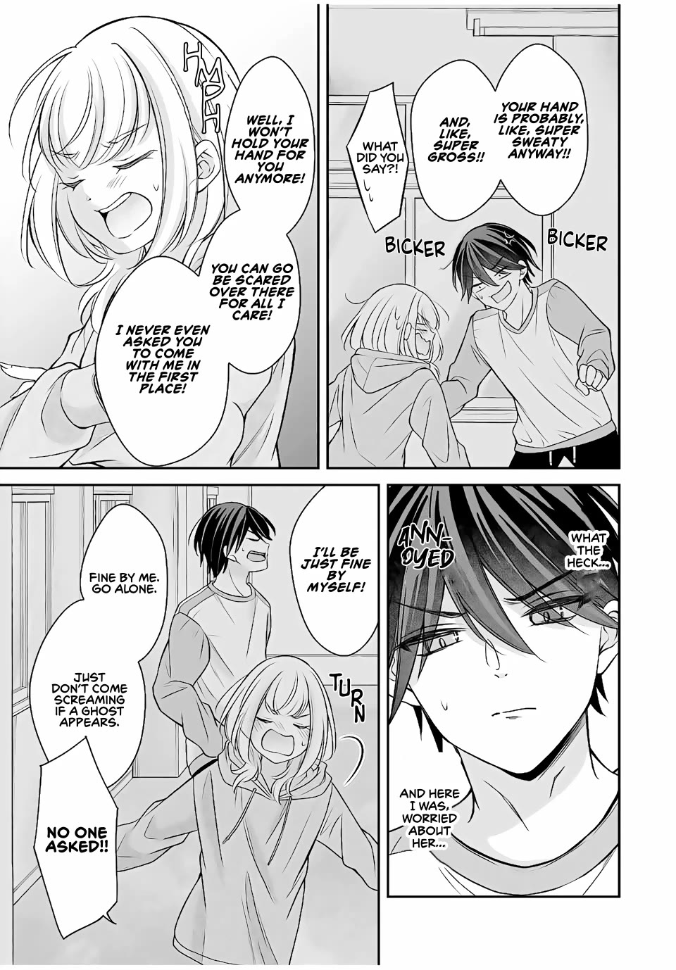I Want to Teach that Cheeky Asahi-chan a Lesson Chapter 7 page 7 - Chapter 7: I can hold your hand for you, you know?