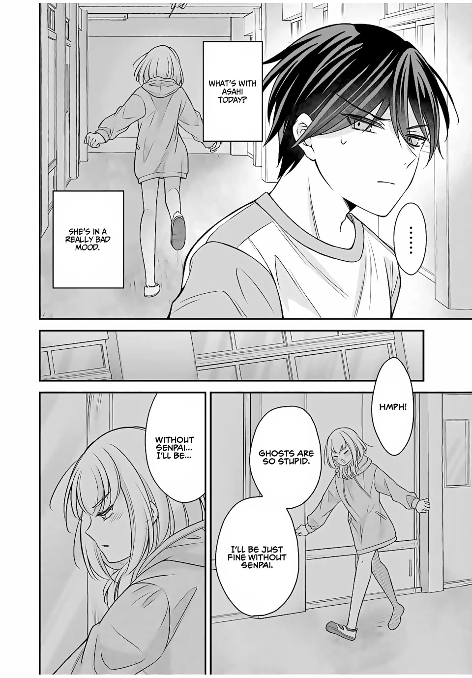 I Want to Teach that Cheeky Asahi-chan a Lesson Chapter 7 page 8 - Chapter 7: I can hold your hand for you, you know?