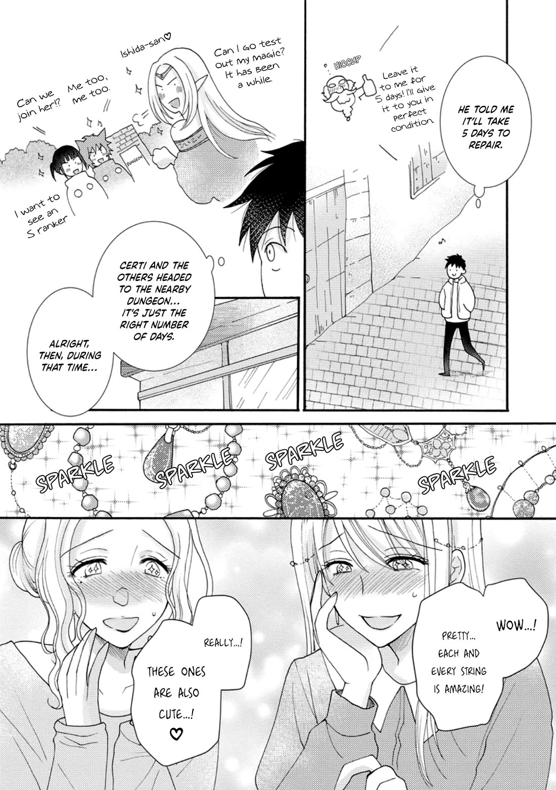 I Want to Use the Skills Given to Earn Money and Flirt With Beauties From Other Worlds Chapter 11 page 24 - Chapter 11