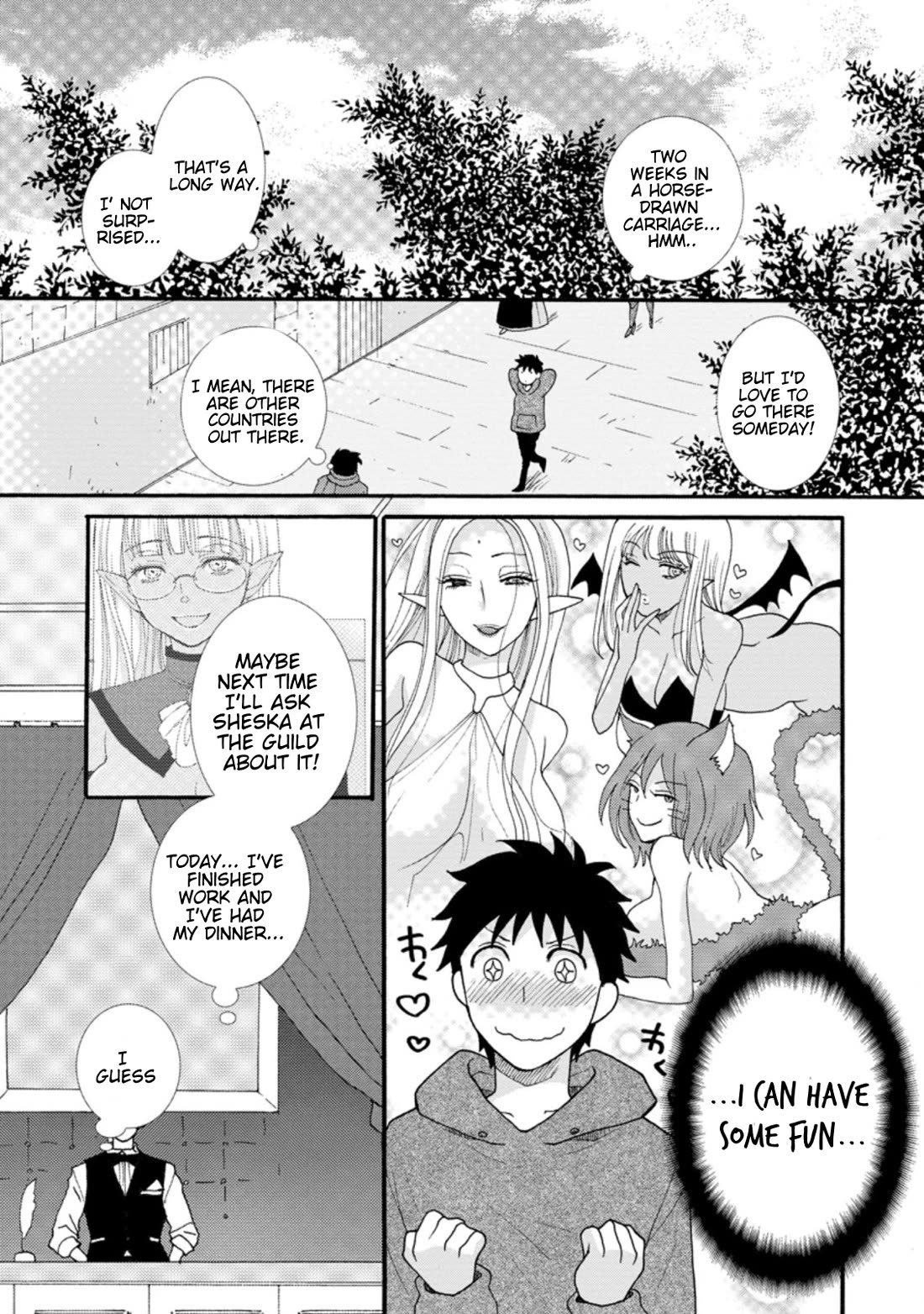 I Want to Use the Skills Given to Earn Money and Flirt With Beauties From Other Worlds Chapter 4 page 8 - Chapter 4