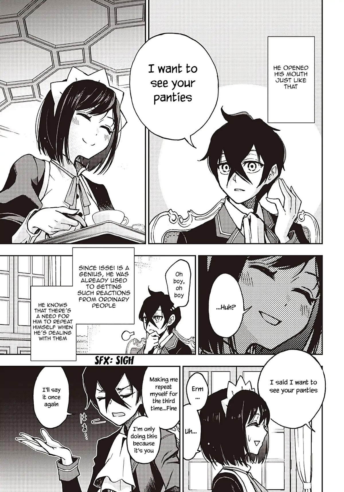 I Want You To Show Me Your Panties With a Disgusted Face Chapter 1 page 8 - Chapter 1