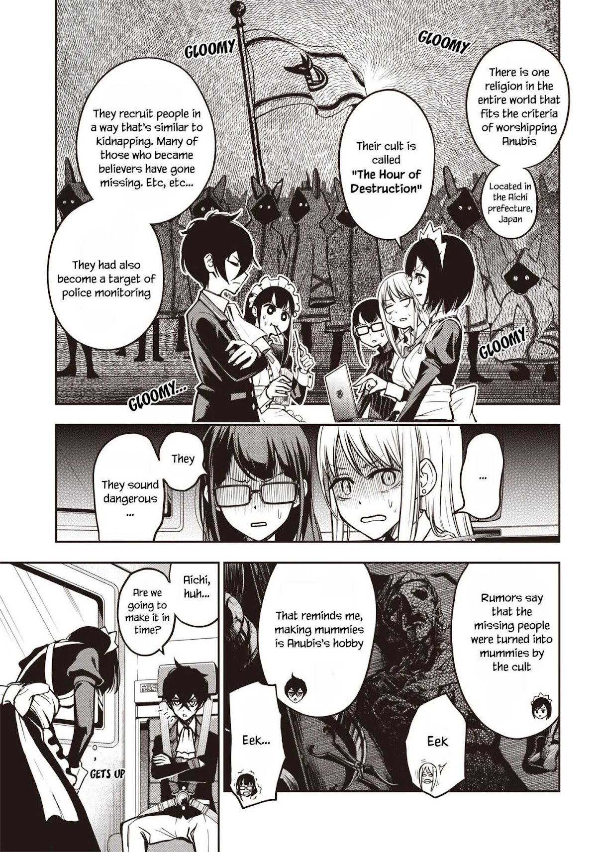 I Want You To Show Me Your Panties With a Disgusted Face Chapter 12 page 6 - Chapter 12: Resurrection