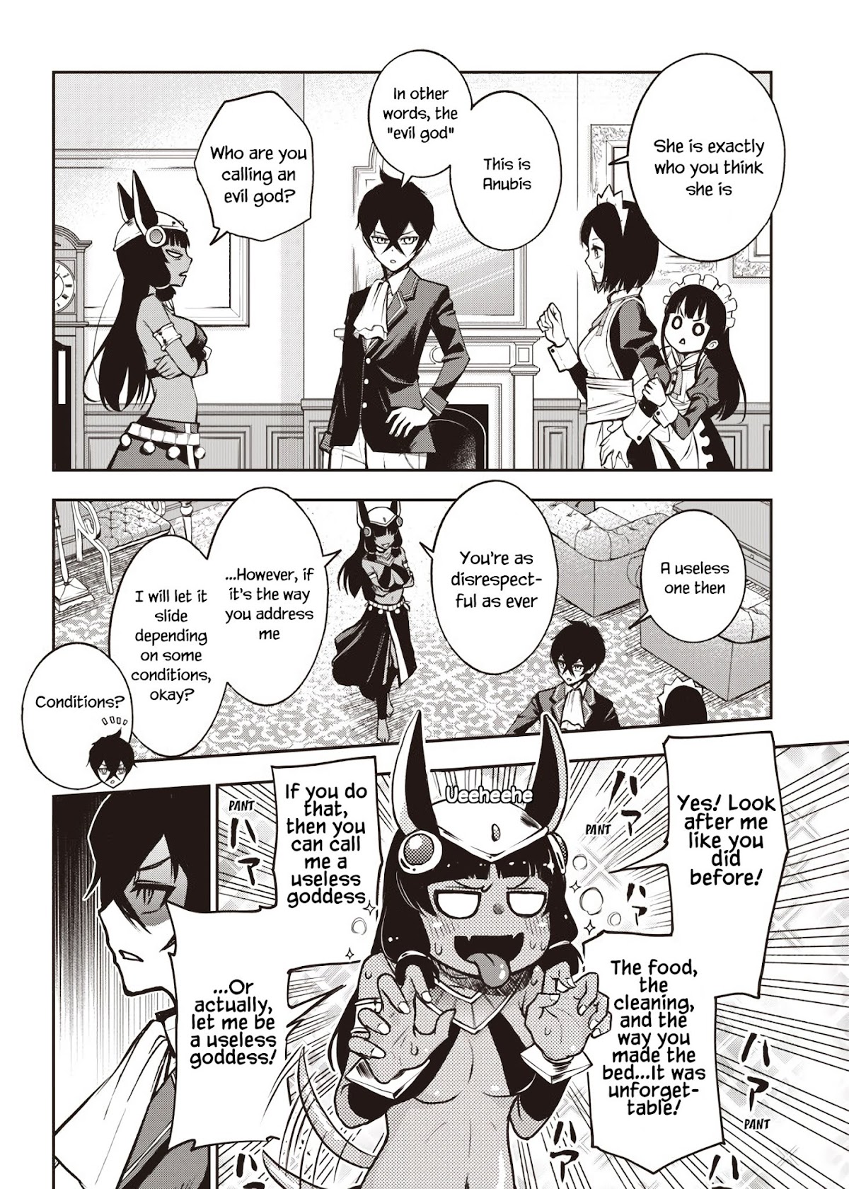 I Want You To Show Me Your Panties With a Disgusted Face Chapter 19 page 11 - Chapter 19: The Evil God is Here