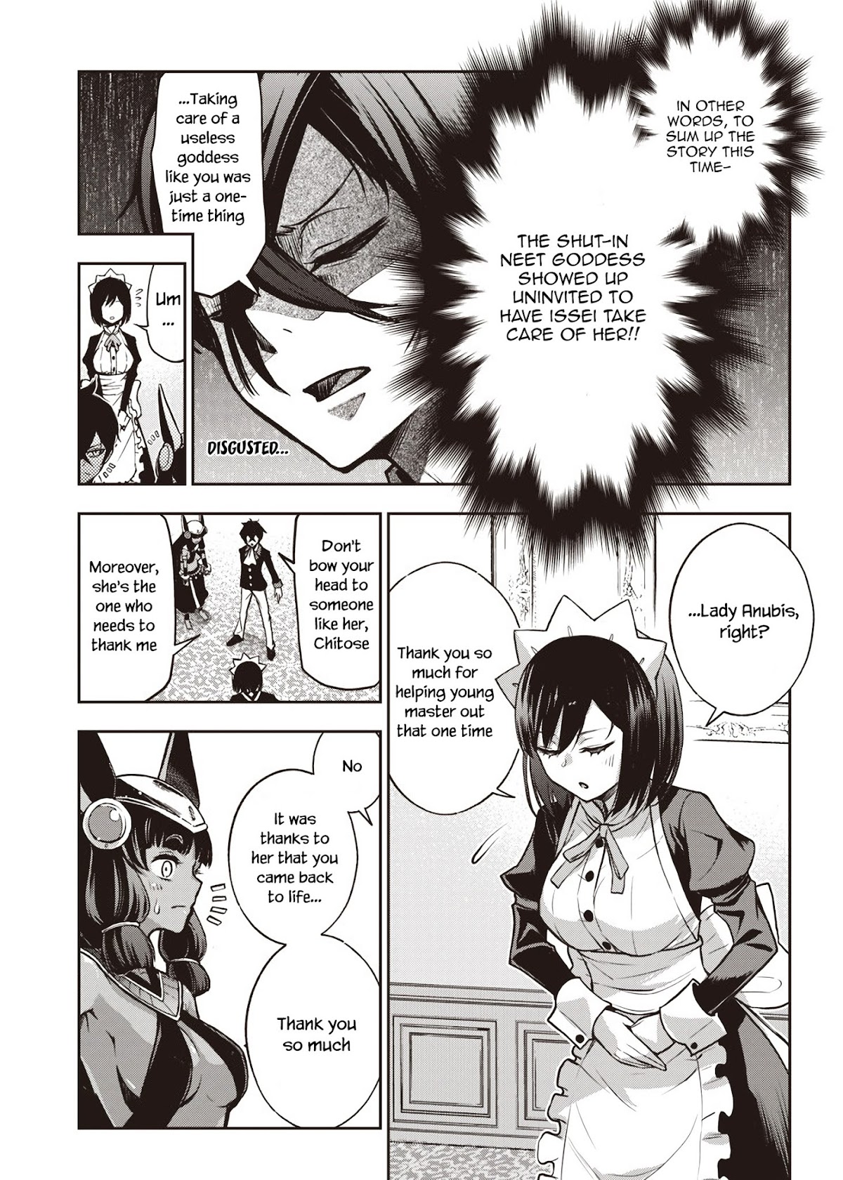 I Want You To Show Me Your Panties With a Disgusted Face Chapter 19 page 12 - Chapter 19: The Evil God is Here