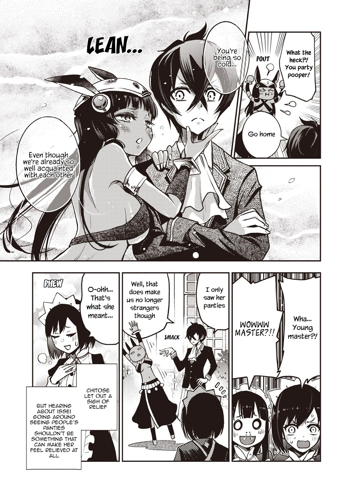 I Want You To Show Me Your Panties With a Disgusted Face Chapter 19 page 14 - Chapter 19: The Evil God is Here