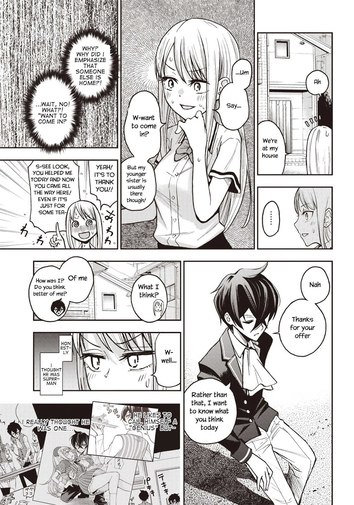 I Want You To Show Me Your Panties With a Disgusted Face Chapter 3 page 16 - Chapter 3: I tried working a part-time job for a "GAL JK"