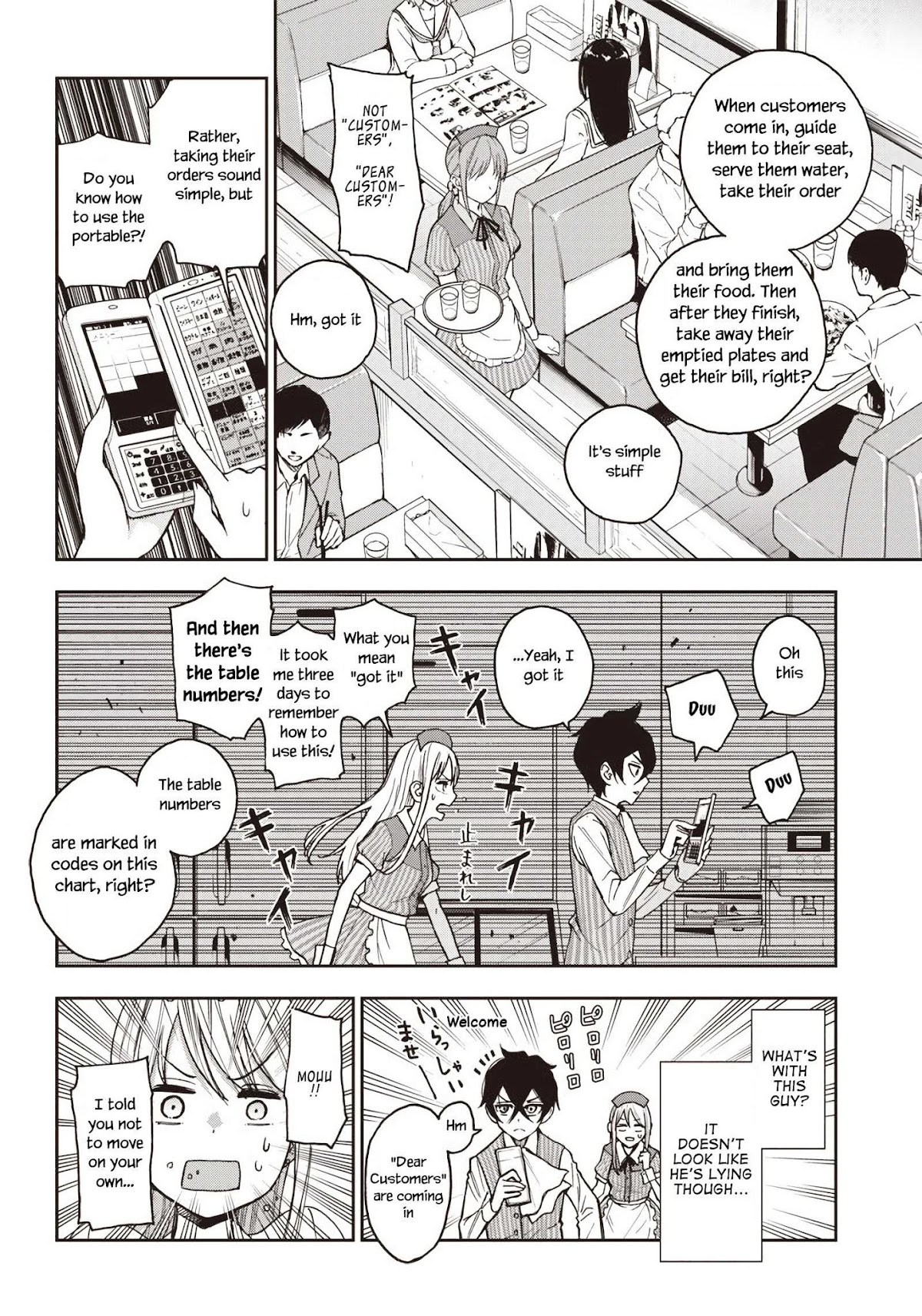 I Want You To Show Me Your Panties With a Disgusted Face Chapter 3 page 5 - Chapter 3: I tried working a part-time job for a "GAL JK"