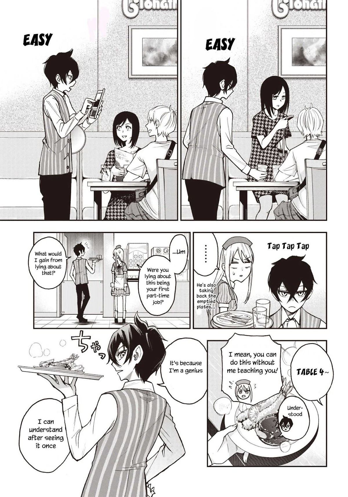 I Want You To Show Me Your Panties With a Disgusted Face Chapter 3 page 6 - Chapter 3: I tried working a part-time job for a "GAL JK"