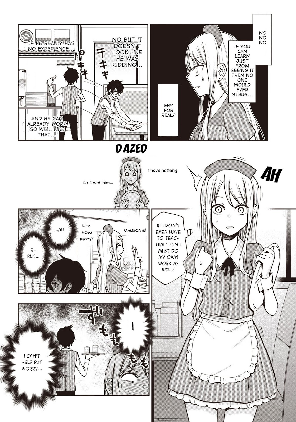 I Want You To Show Me Your Panties With a Disgusted Face Chapter 3 page 7 - Chapter 3: I tried working a part-time job for a "GAL JK"