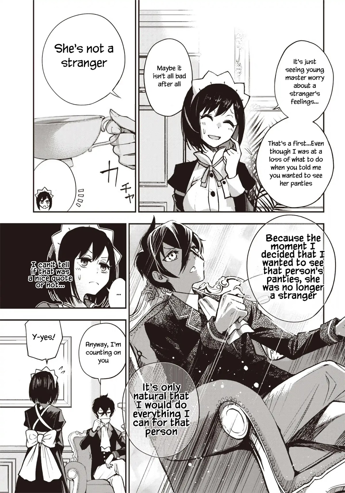 I Want You To Show Me Your Panties With a Disgusted Face Chapter 4 page 4 - Chapter 4