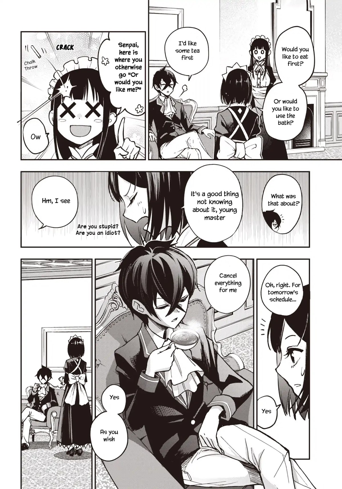 I Want You To Show Me Your Panties With a Disgusted Face Chapter 6 page 3 - Chapter 6