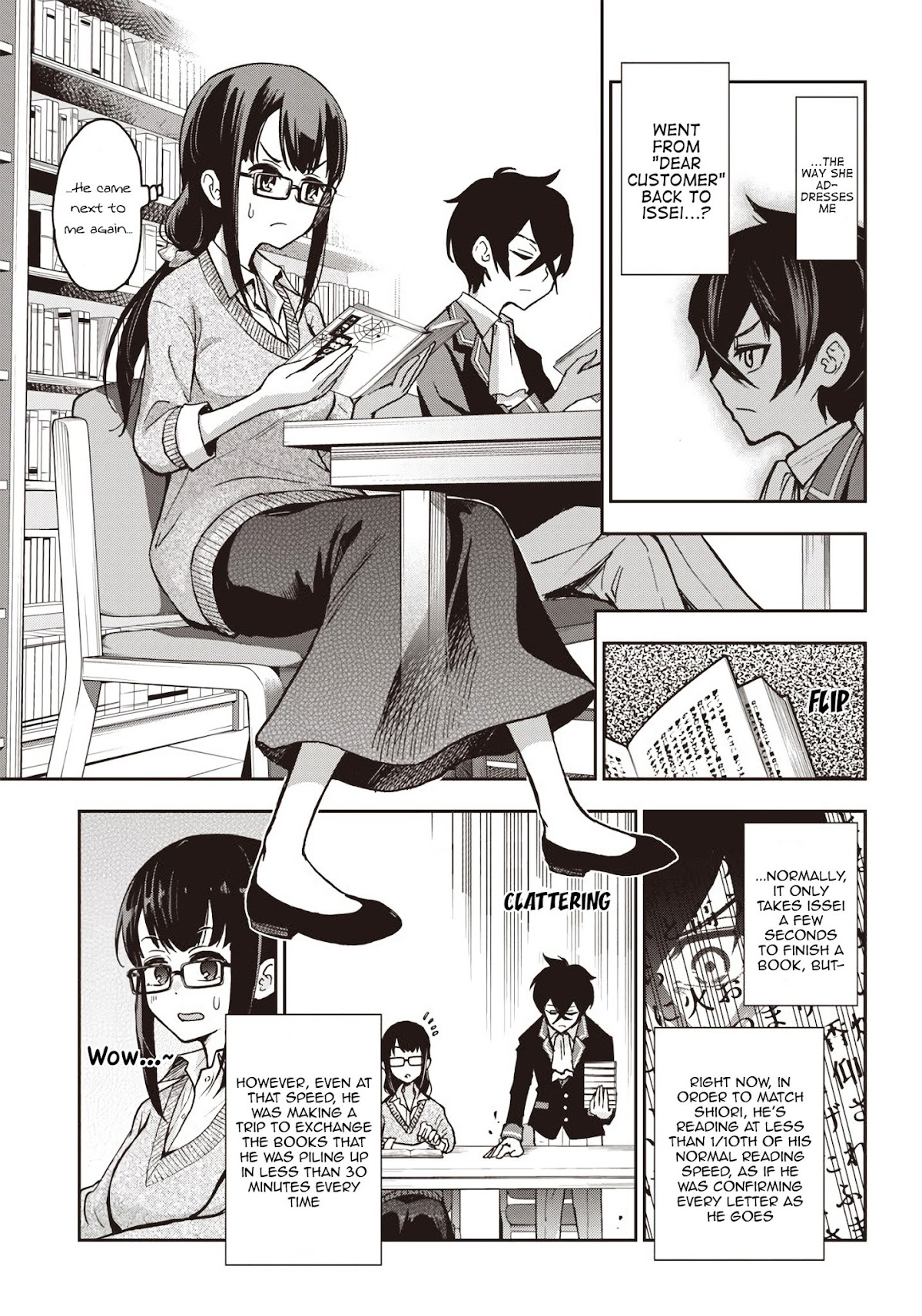 I Want You To Show Me Your Panties With a Disgusted Face Chapter 7 page 10 - Chapter 7: I Tried Going on a Date with the Girl From the Bookstore