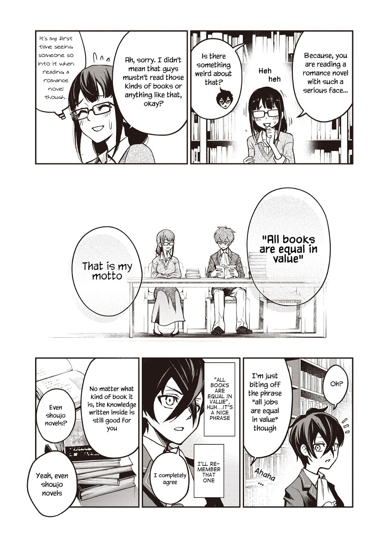 I Want You To Show Me Your Panties With a Disgusted Face Chapter 7 page 12 - Chapter 7: I Tried Going on a Date with the Girl From the Bookstore