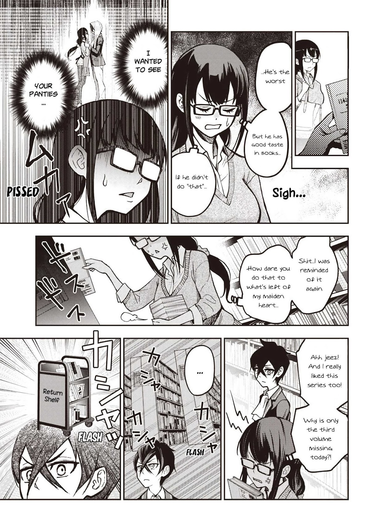 I Want You To Show Me Your Panties With a Disgusted Face Chapter 7 page 8 - Chapter 7: I Tried Going on a Date with the Girl From the Bookstore