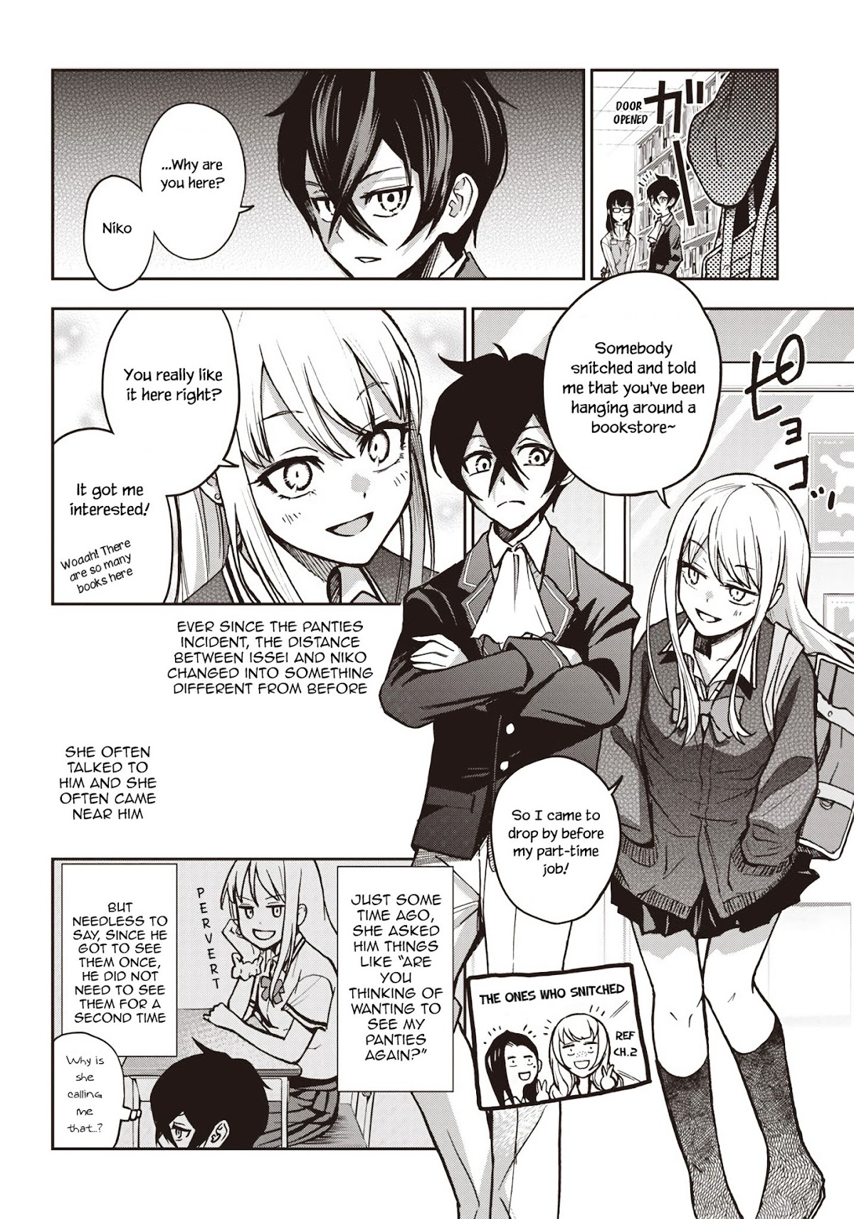 I Want You To Show Me Your Panties With a Disgusted Face Chapter 8 page 3 - Chapter 8: I Tried to Continue Frequenting the Bookstore