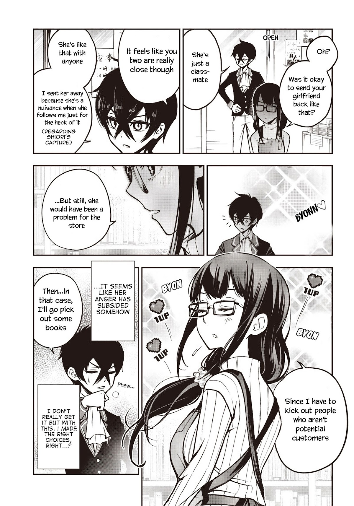 I Want You To Show Me Your Panties With a Disgusted Face Chapter 8 page 6 - Chapter 8: I Tried to Continue Frequenting the Bookstore