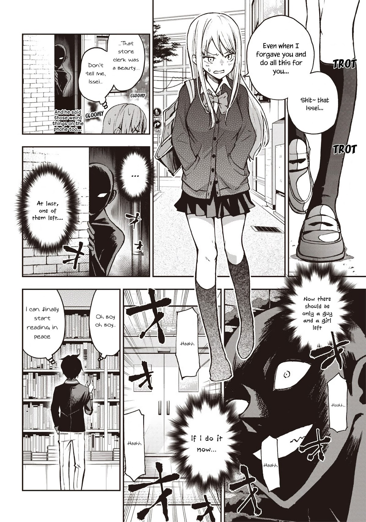I Want You To Show Me Your Panties With a Disgusted Face Chapter 8 page 7 - Chapter 8: I Tried to Continue Frequenting the Bookstore