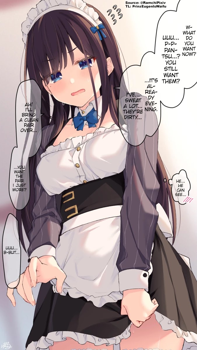 I Want Your Underwear! Chapter 2 page 1 - Chapter 2: Maid-Chan Gets Stripped Of Her Panties!