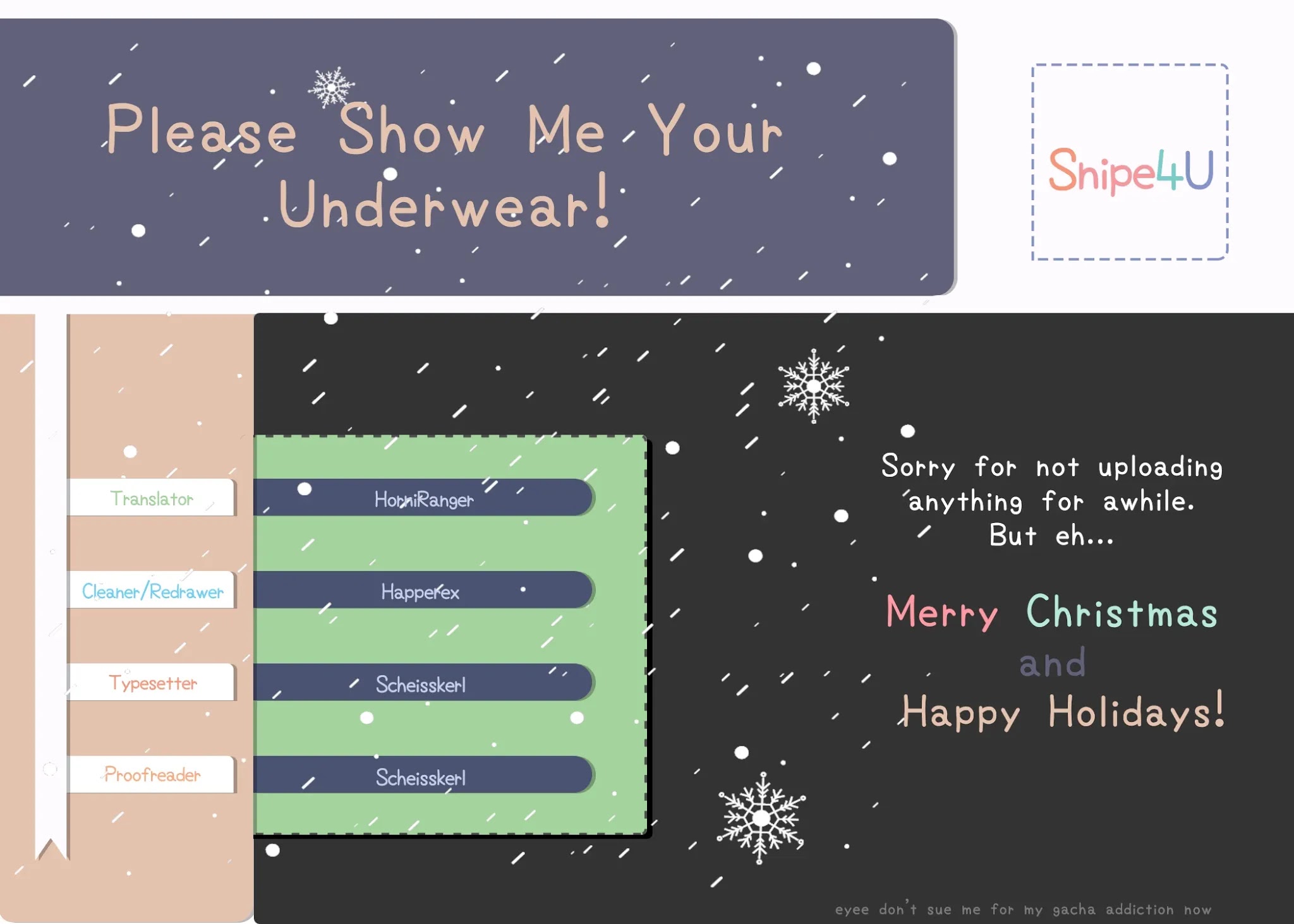 I Want Your Underwear! Chapter 24 page 3 - Chapter 24