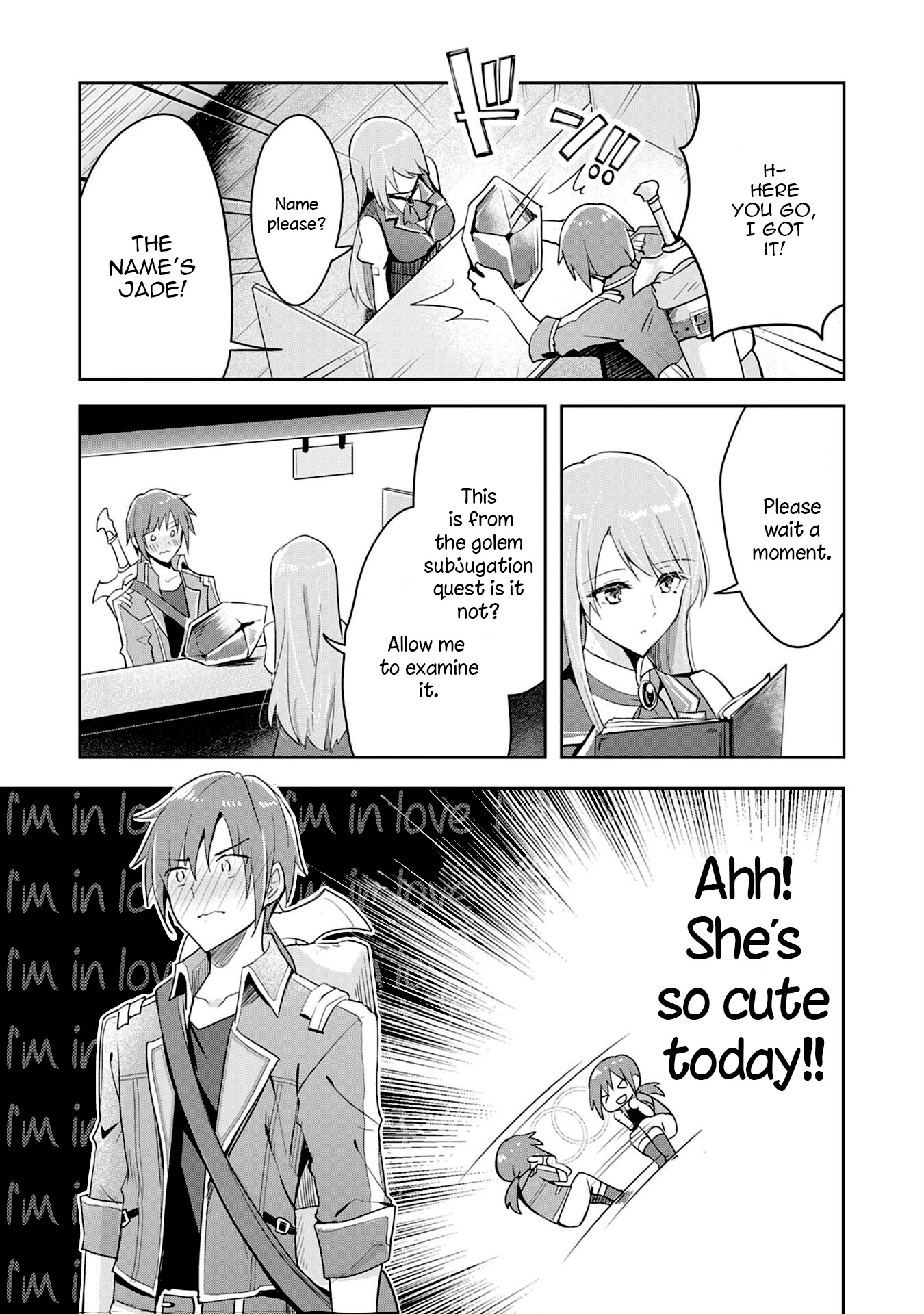 I Wanted to Confess to the Receptionist, but When I Went to the Guild, I Became a Hero Chapter 1 page 25 - Chapter 1