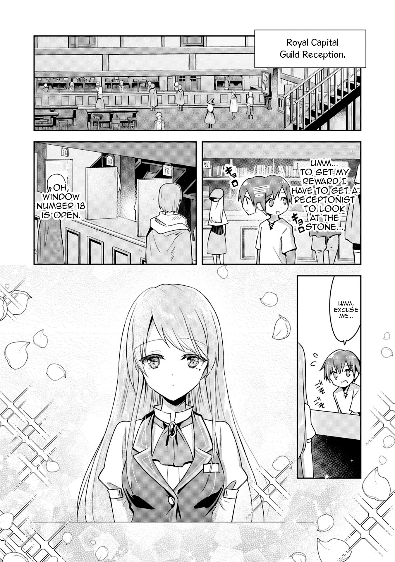I Wanted to Confess to the Receptionist, but When I Went to the Guild, I Became a Hero Chapter 1 page 7 - Chapter 1
