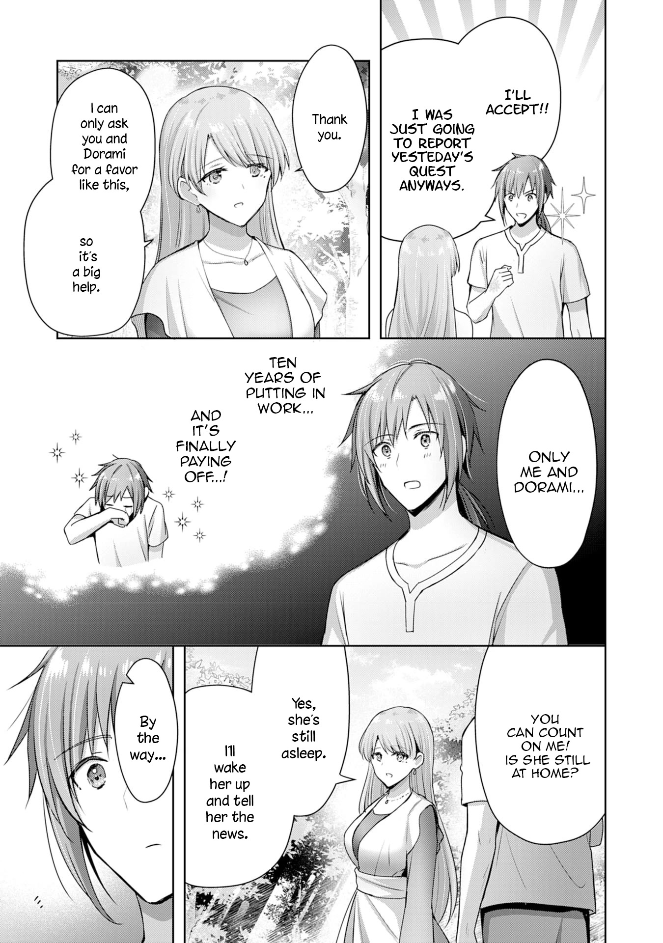I Wanted to Confess to the Receptionist, but When I Went to the Guild, I Became a Hero Chapter 10 page 3 - Chapter 10