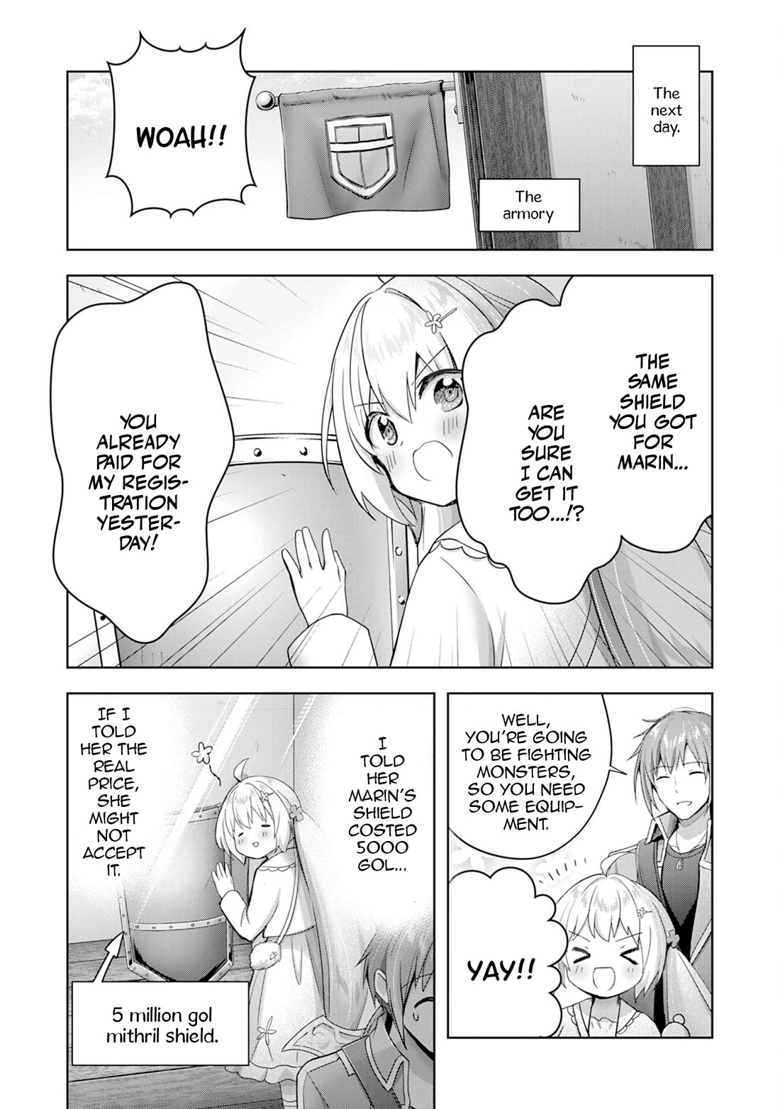 I Wanted to Confess to the Receptionist, but When I Went to the Guild, I Became a Hero Chapter 28 page 13 - Chapter 28