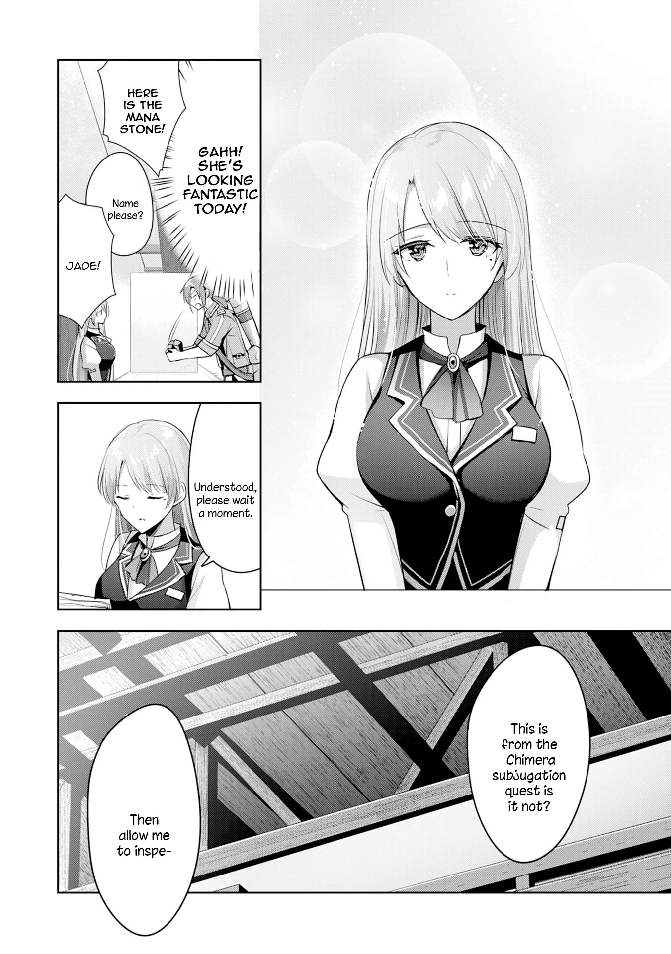 I Wanted to Confess to the Receptionist, but When I Went to the Guild, I Became a Hero Chapter 5 page 4 - Chapter 5