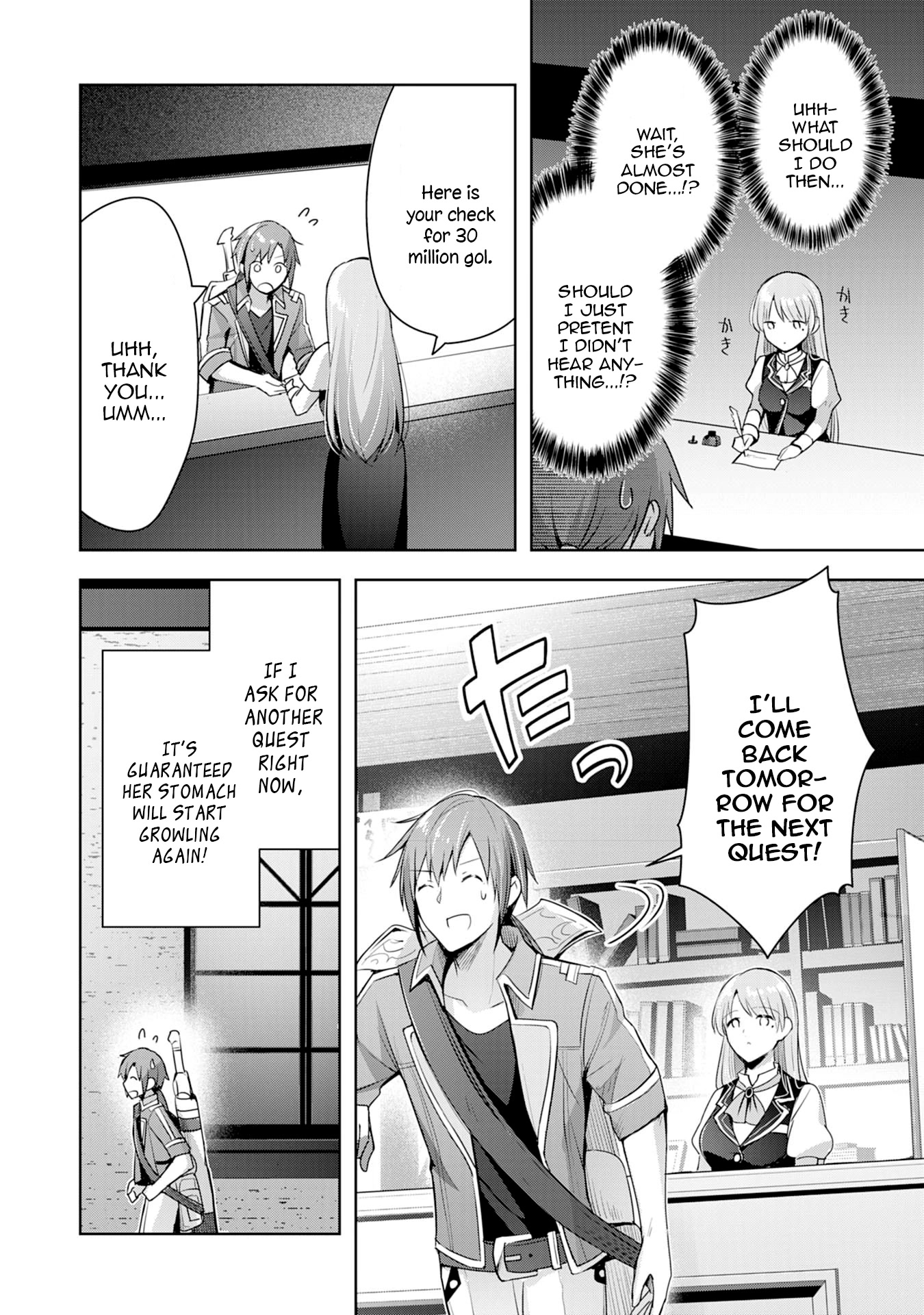 I Wanted to Confess to the Receptionist, but When I Went to the Guild, I Became a Hero Chapter 5 page 8 - Chapter 5