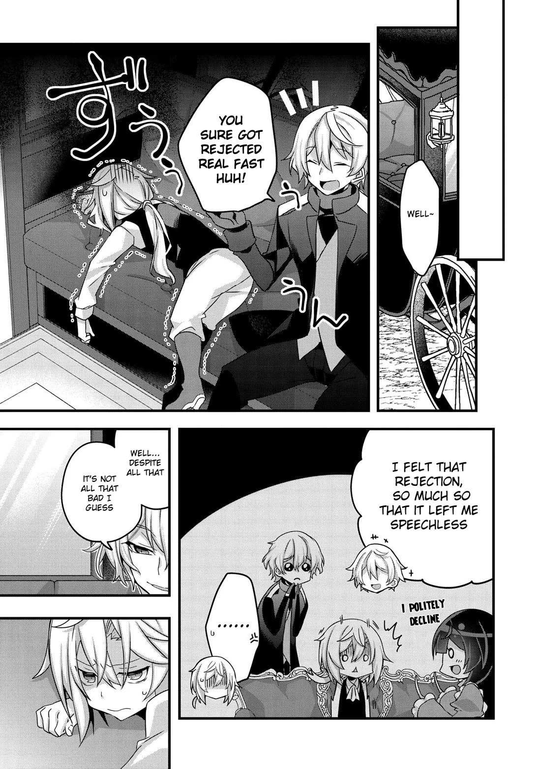 I Was a Man Before Reincarnating, So I Refuse a Reverse Harem Chapter 4 page 17 - Chapter 4