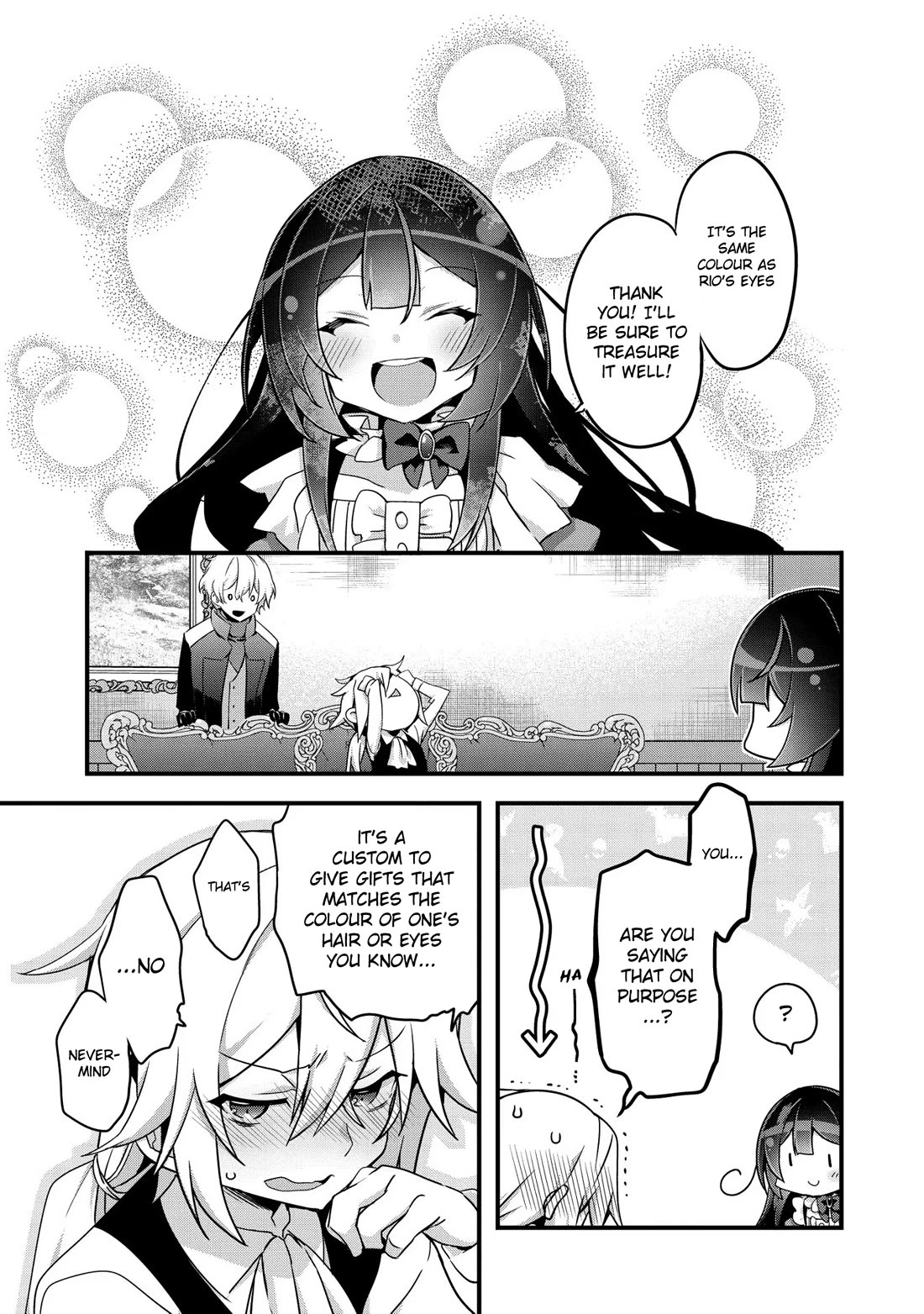 I Was a Man Before Reincarnating, So I Refuse a Reverse Harem Chapter 4 page 7 - Chapter 4